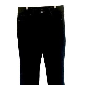 Jordache Black Straight Leg Jeans Size 10